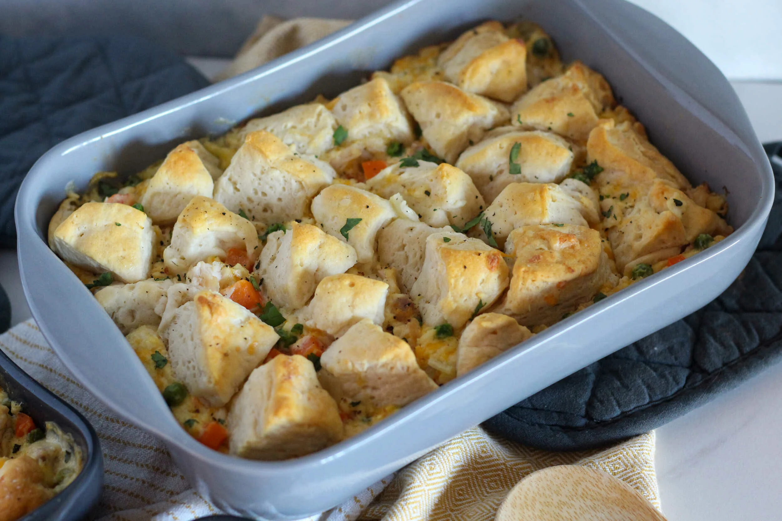 Chicken Pot Pie Casserole | Mama's Cooking