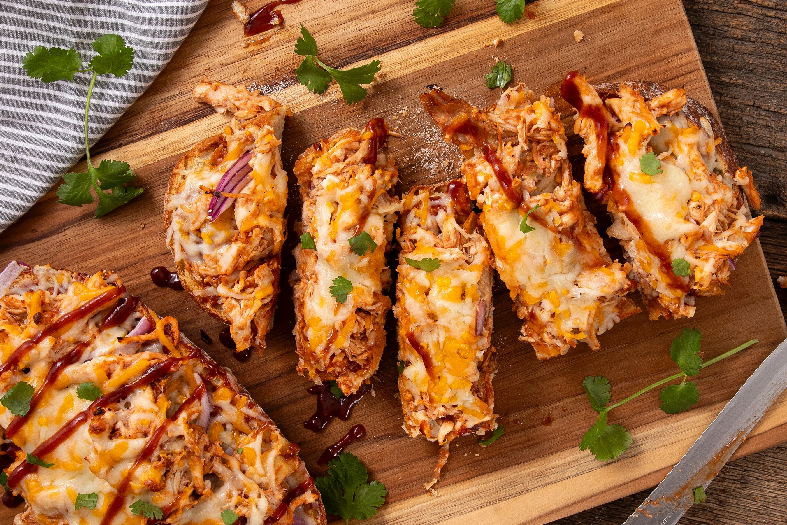 French Bread BBQ Pizza | Recipe Reader