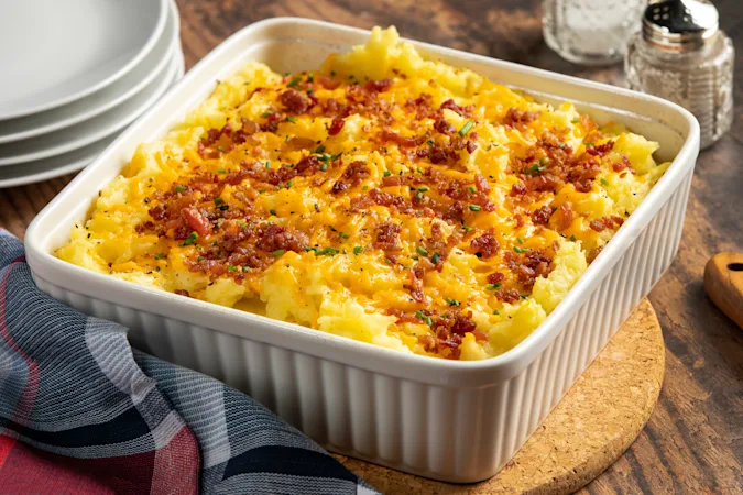Oh My Loaded Meatloaf Casserole