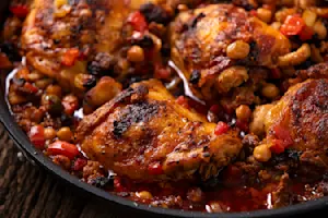 Homestyle Spanish Chicken