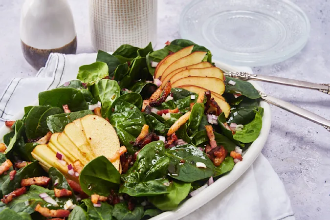 Lazy Day Spinach Salad 05