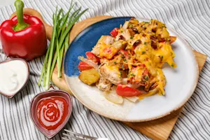 Ultimate Chicken Potato Bake