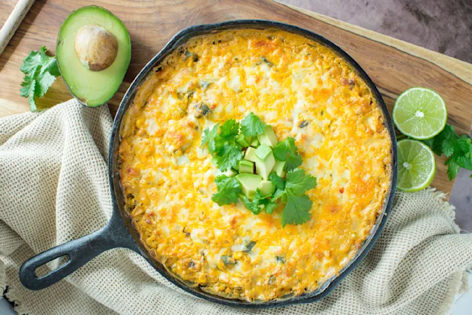White Chicken Chili Corn Dip