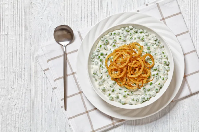 Granny's Creamed Peas