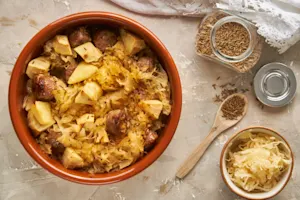 Sauerkraut Casserole