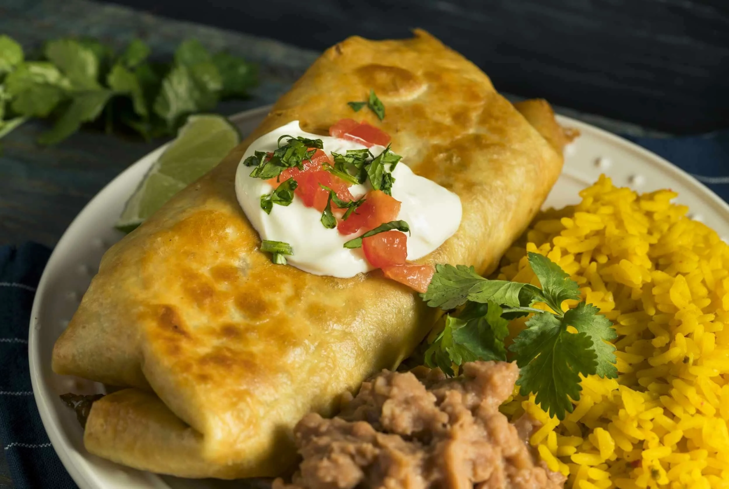 Chicken Chimichangas | Recipe Reader