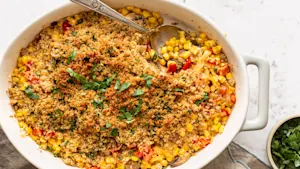 Cheesy Veggie Casserole 2