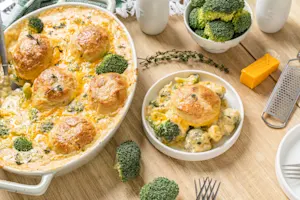 Creamy Broccoli Cheddar Casserole-2