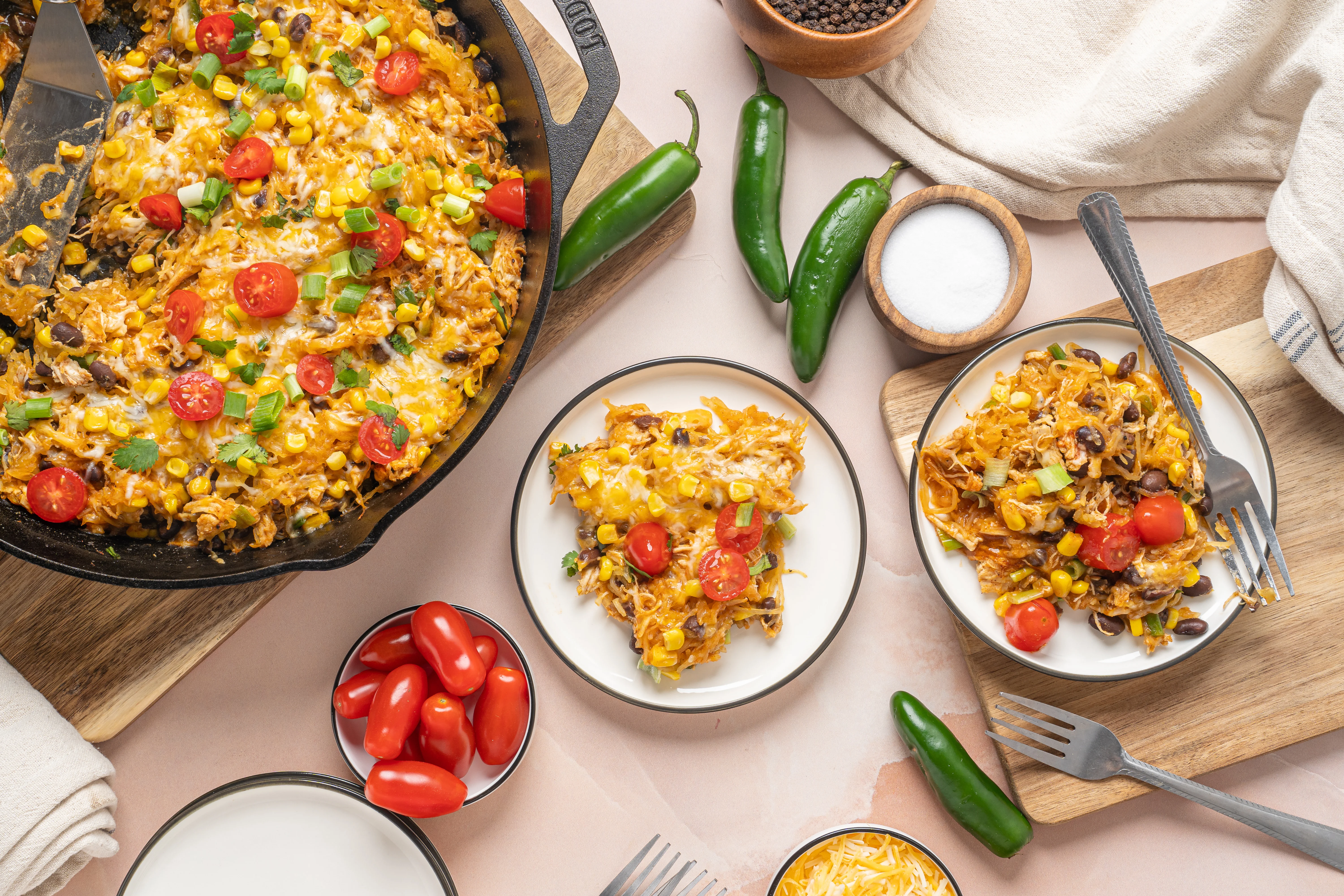 Southwest Spaghetti Squash Casserole | Command Cooking