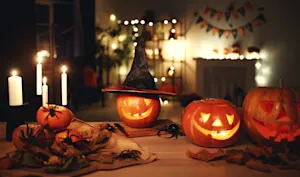 What do ghosts eat on Halloween? image