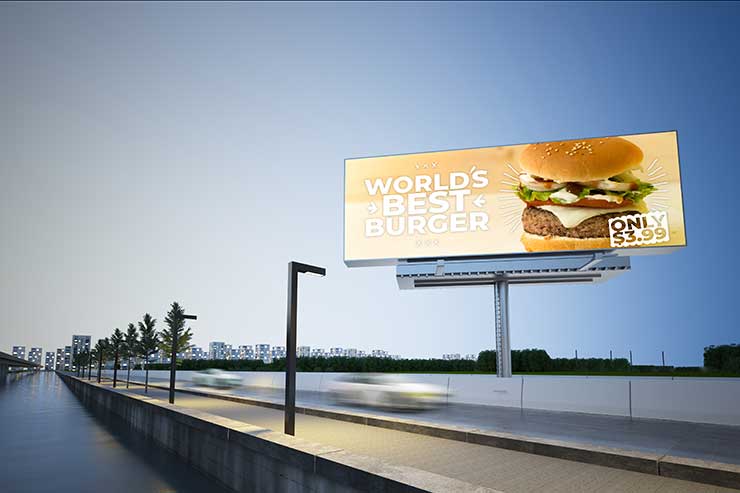  How do billboards talk? image