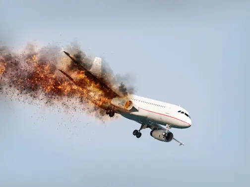 Five Escape Burning Wreckage After Private Plane Crashes Near Pennsylvania Airport-1