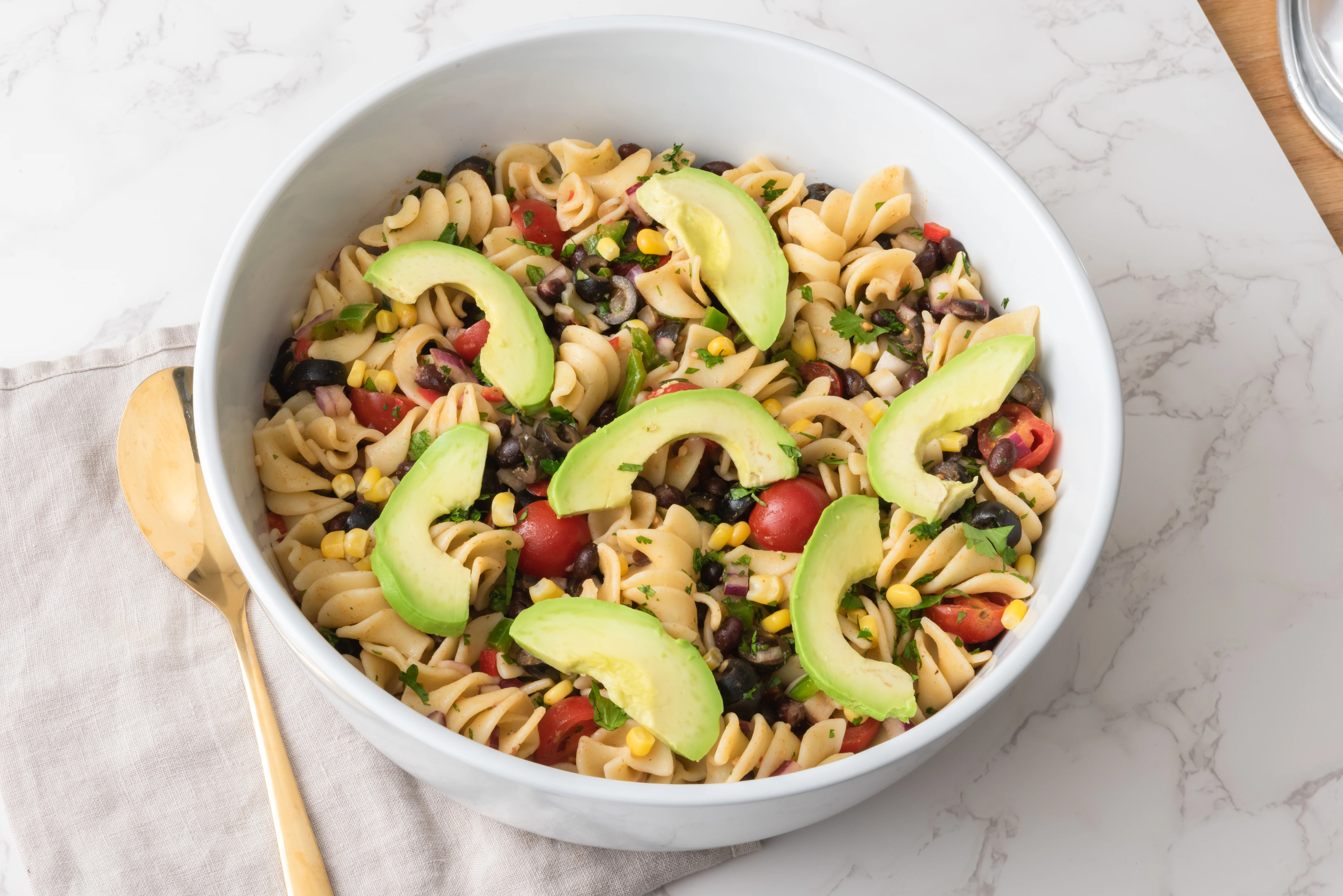 Taste-of-the-Southwest Pasta Salad | Cooking Professionally