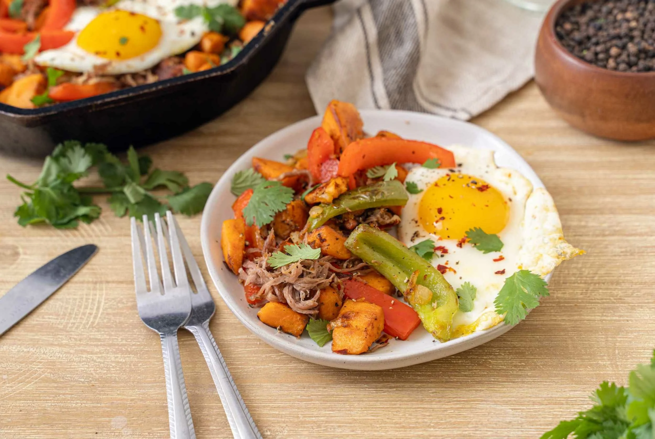 Sweet Potato and Carnita Hash | Cooking Professionally
