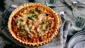 Chicken Parmesan Pie