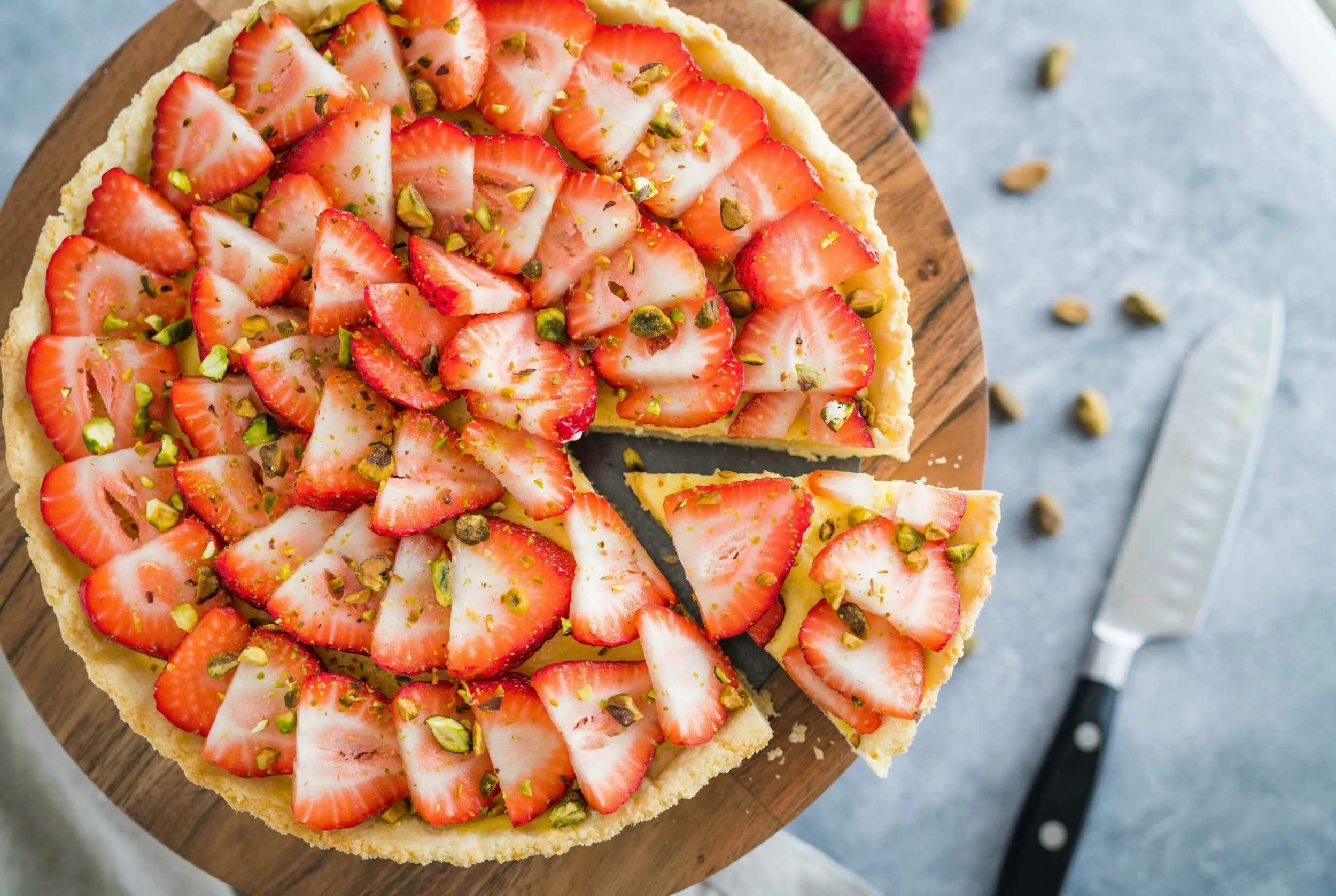 Strawberries n' Cream Tart | Cooking Professionally