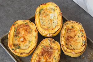 Cheesy Spaghetti Squash (2)