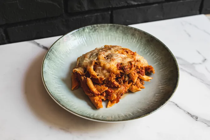 Simple Mostaccioli Bake