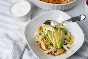 Protein Taco Casserole