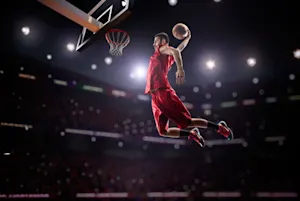 Why are basketball players such messy eaters? image