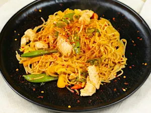 one pot chicken chow mein-3