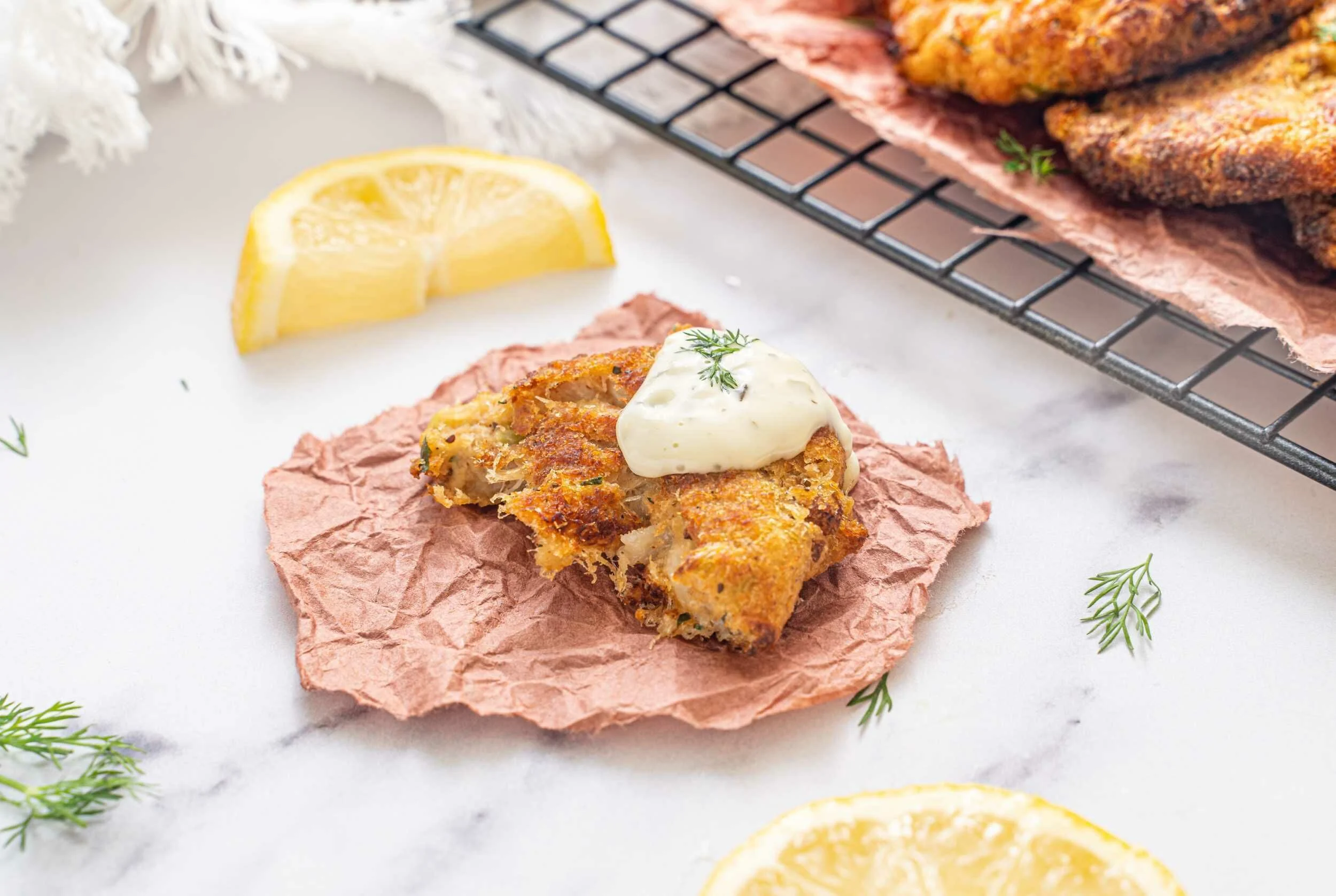 Crispy Crab Cakes | Easier Eats