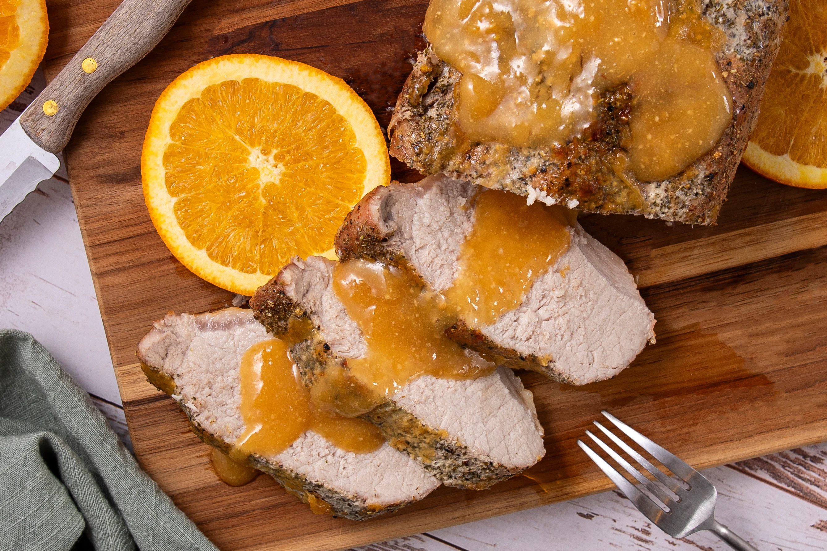 Sunshine Pork Loin | Heartland Cooking