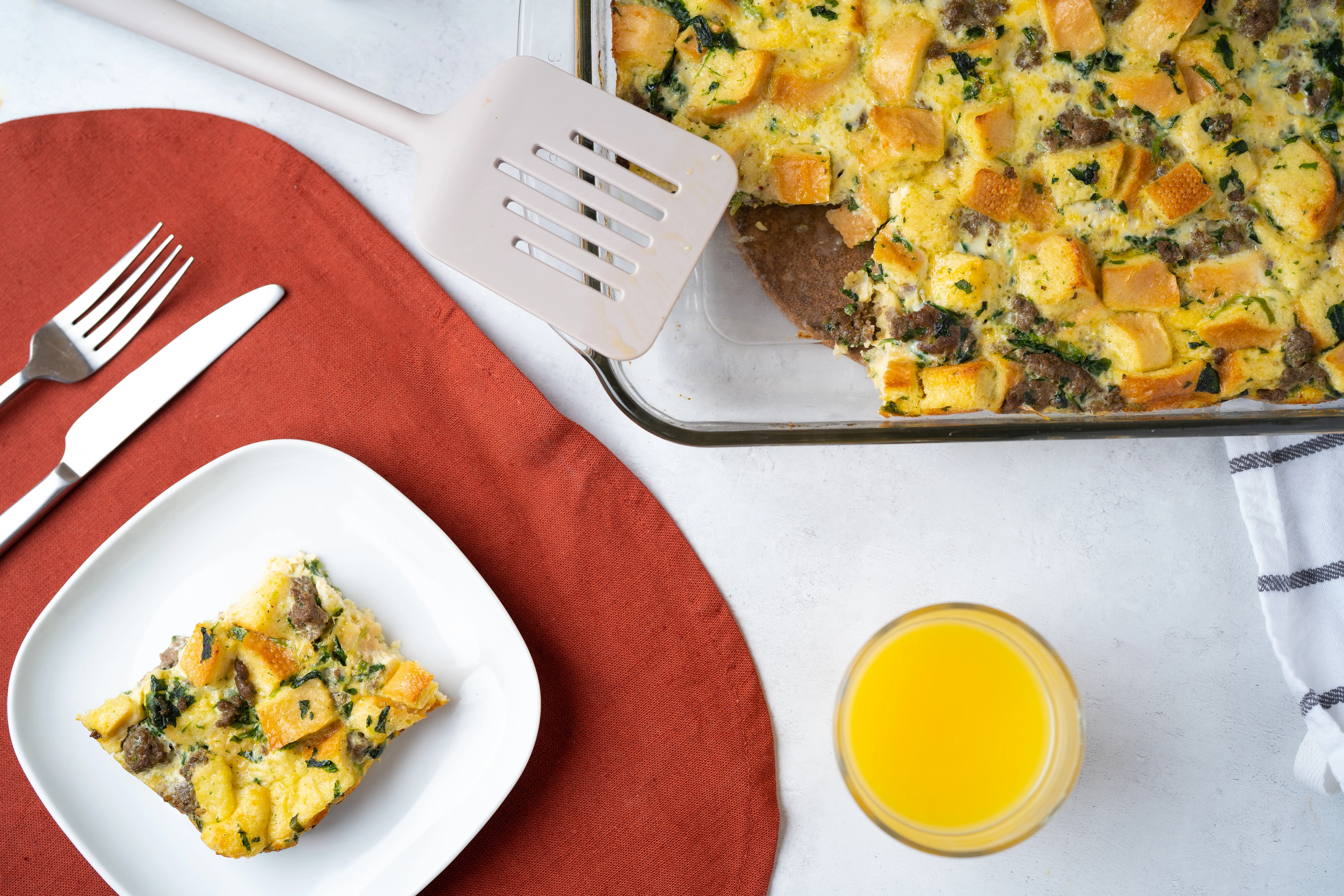 Healthy Breakfast Casserole | Command Cooking