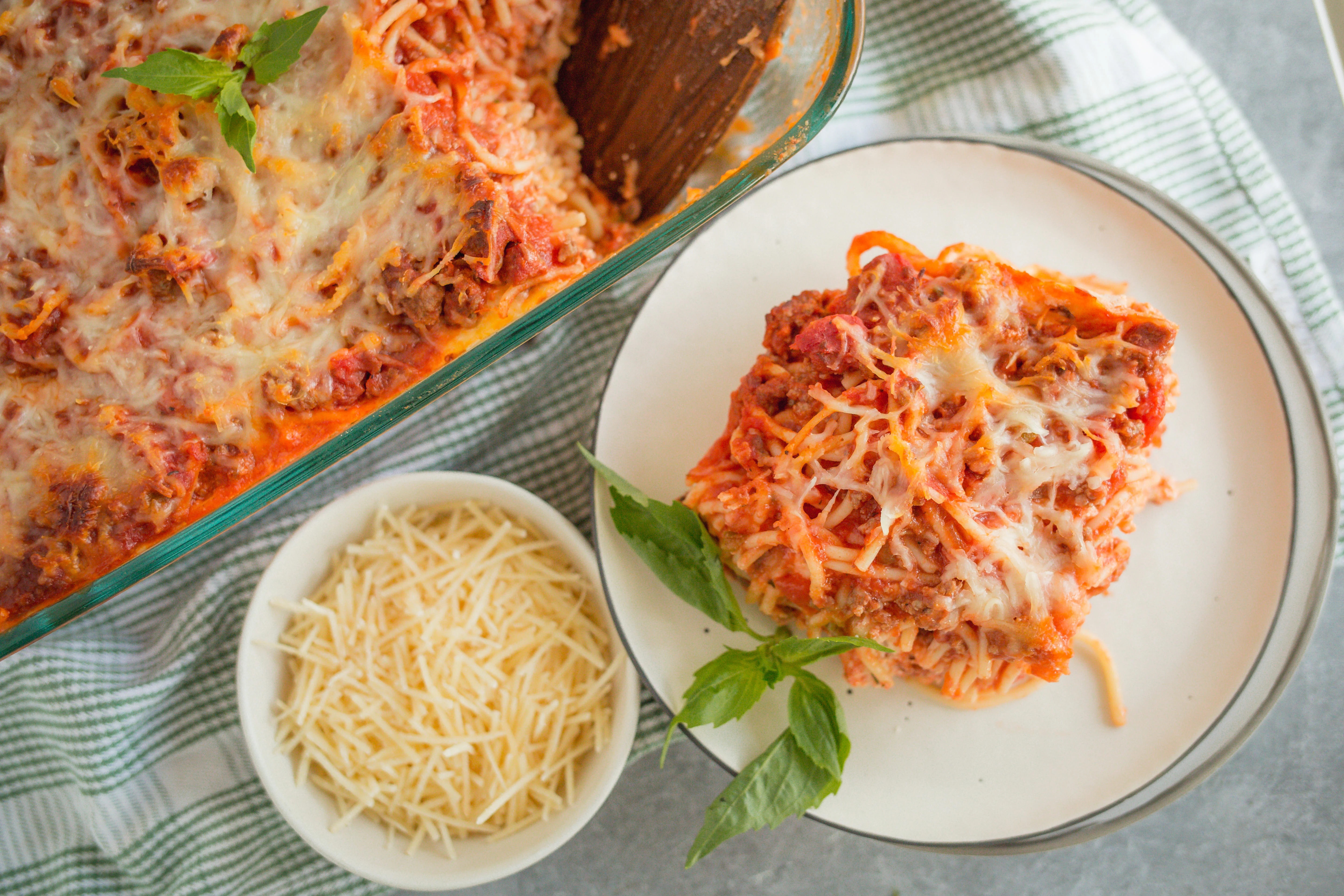 Saucy Southern Baked Spaghetti | Cooking Professionally