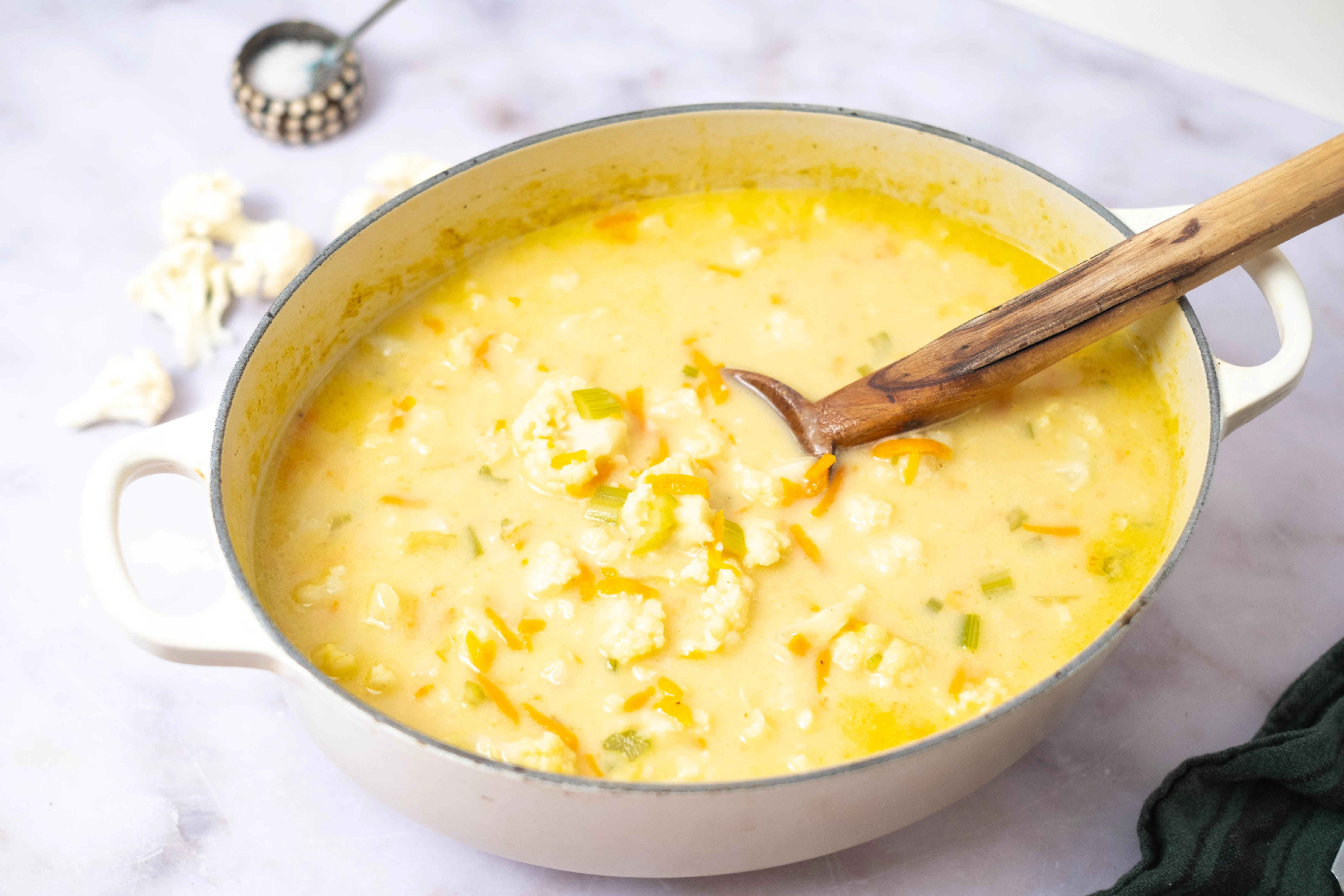 Yum-Yum Cauliflower Soup | Cooking Professionally