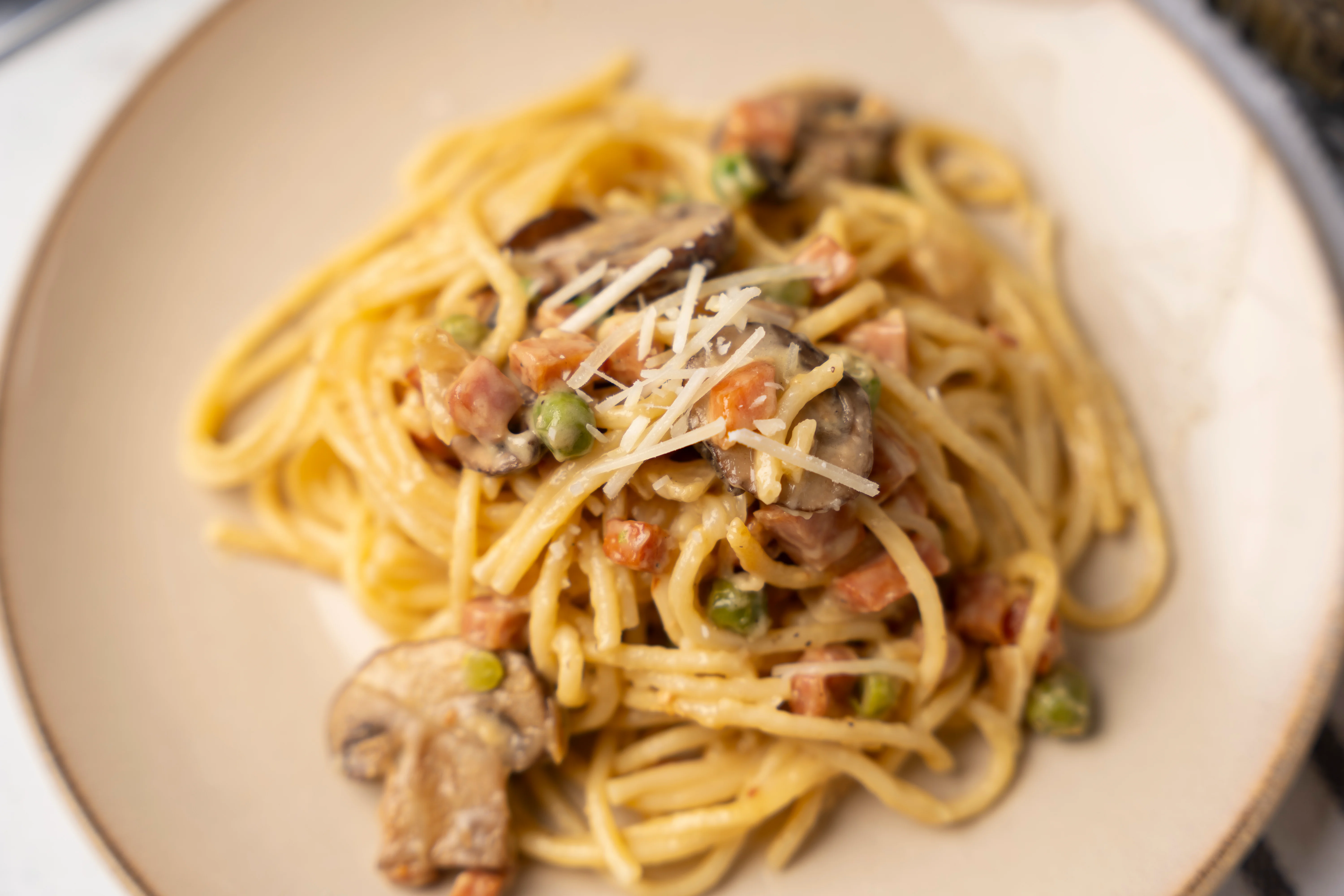 Something-Different Ham Tetrazzini | Easier Eats
