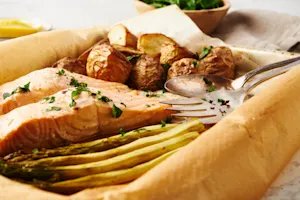 One-Pan Salmon Dinner