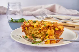 Sloppy Joe Cornbread Casserole