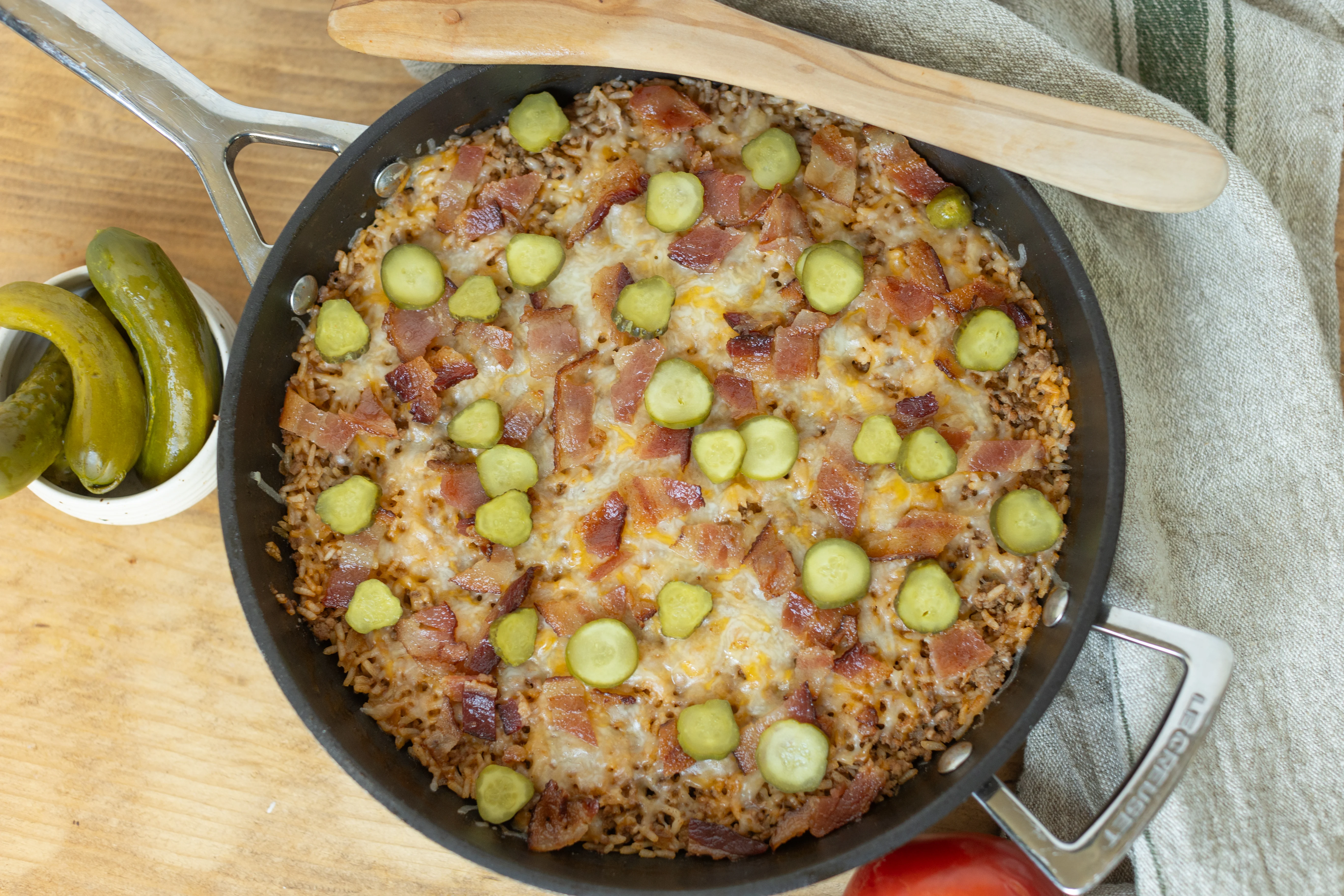 Easy Loaded Cheeseburger Rice | Cooking Professionally