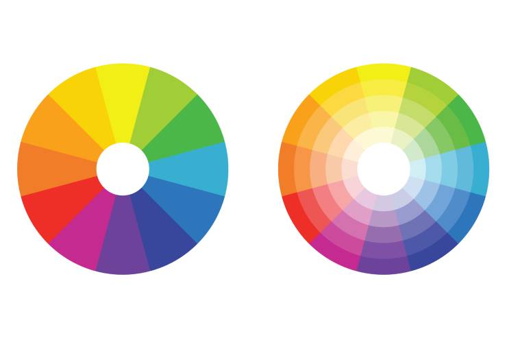  What does a momma color wheel say to her daughter? image