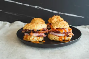 Honey Ham Biscuit Sandwiches (2)
