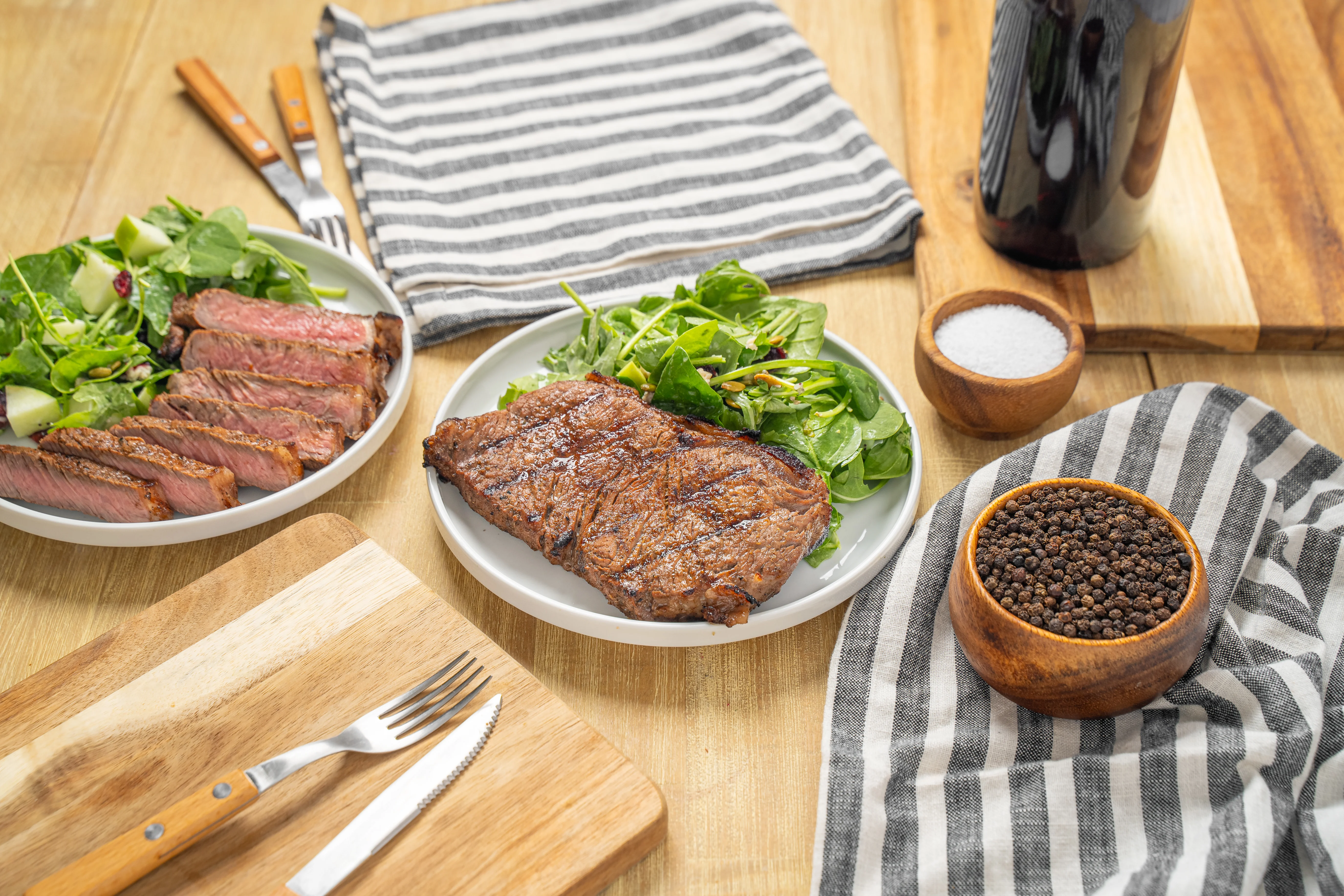 Barbequed New York Strip | Lazy Cooking