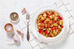 Garlic Skillet Potatoes