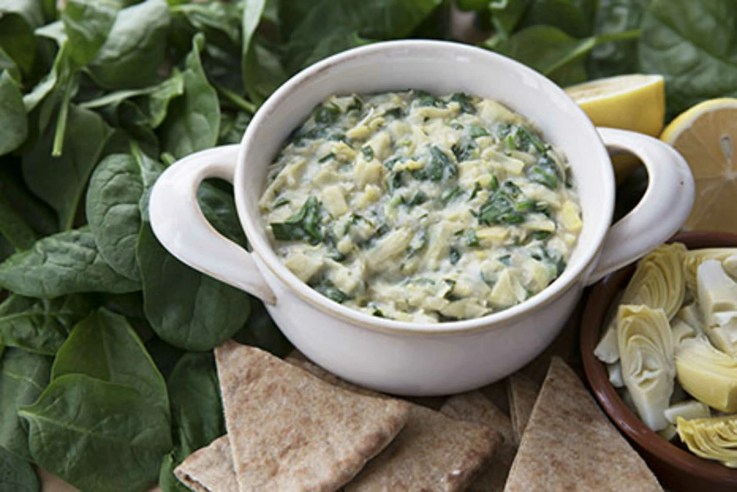 Healthier Spinach Artichoke Dip | Cooking Professionally