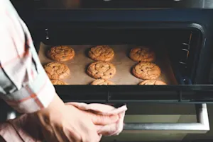 My grandmother bakes cookies the fastest. - image