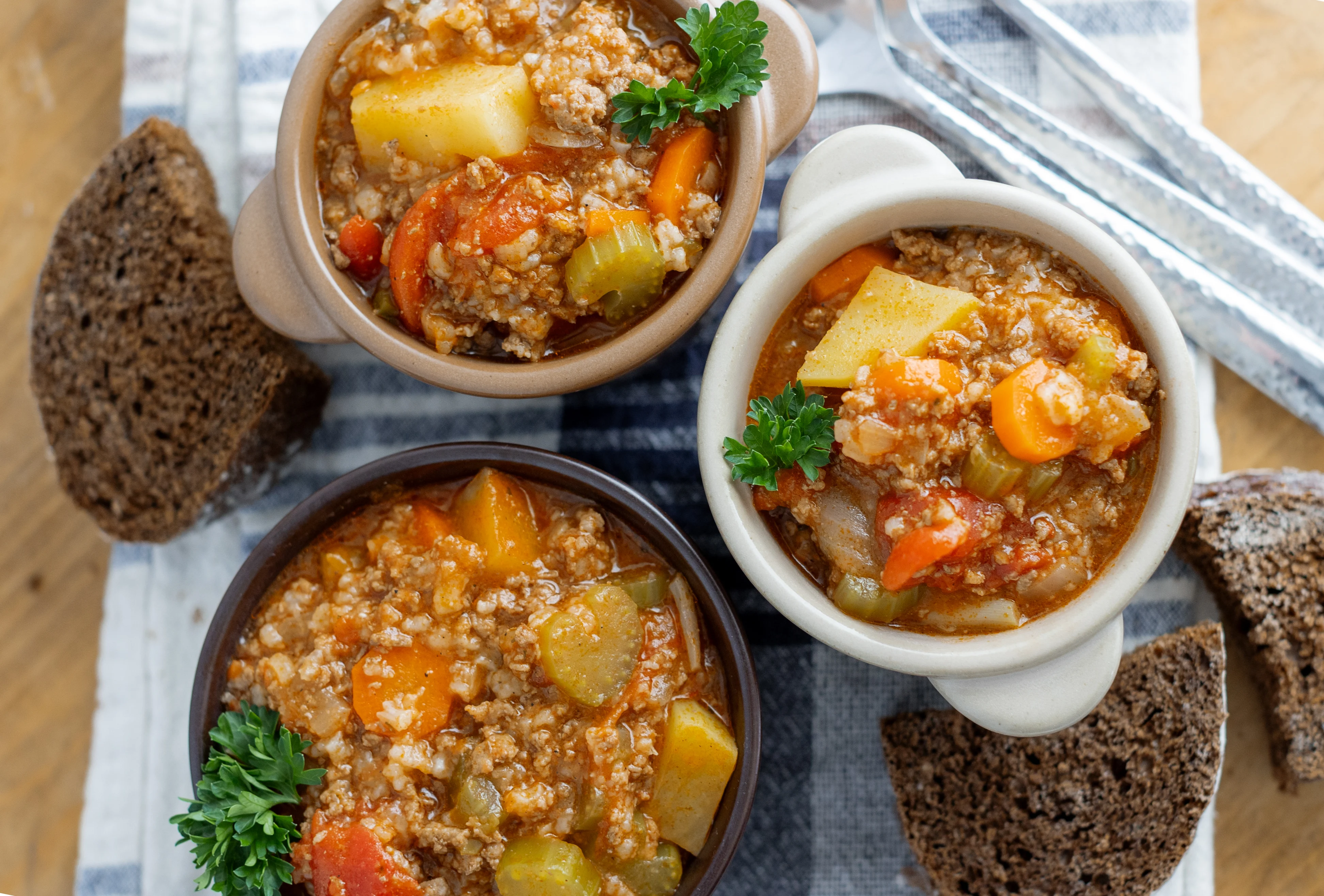 Homestyle Ground Beef Stew | Recipes Direct