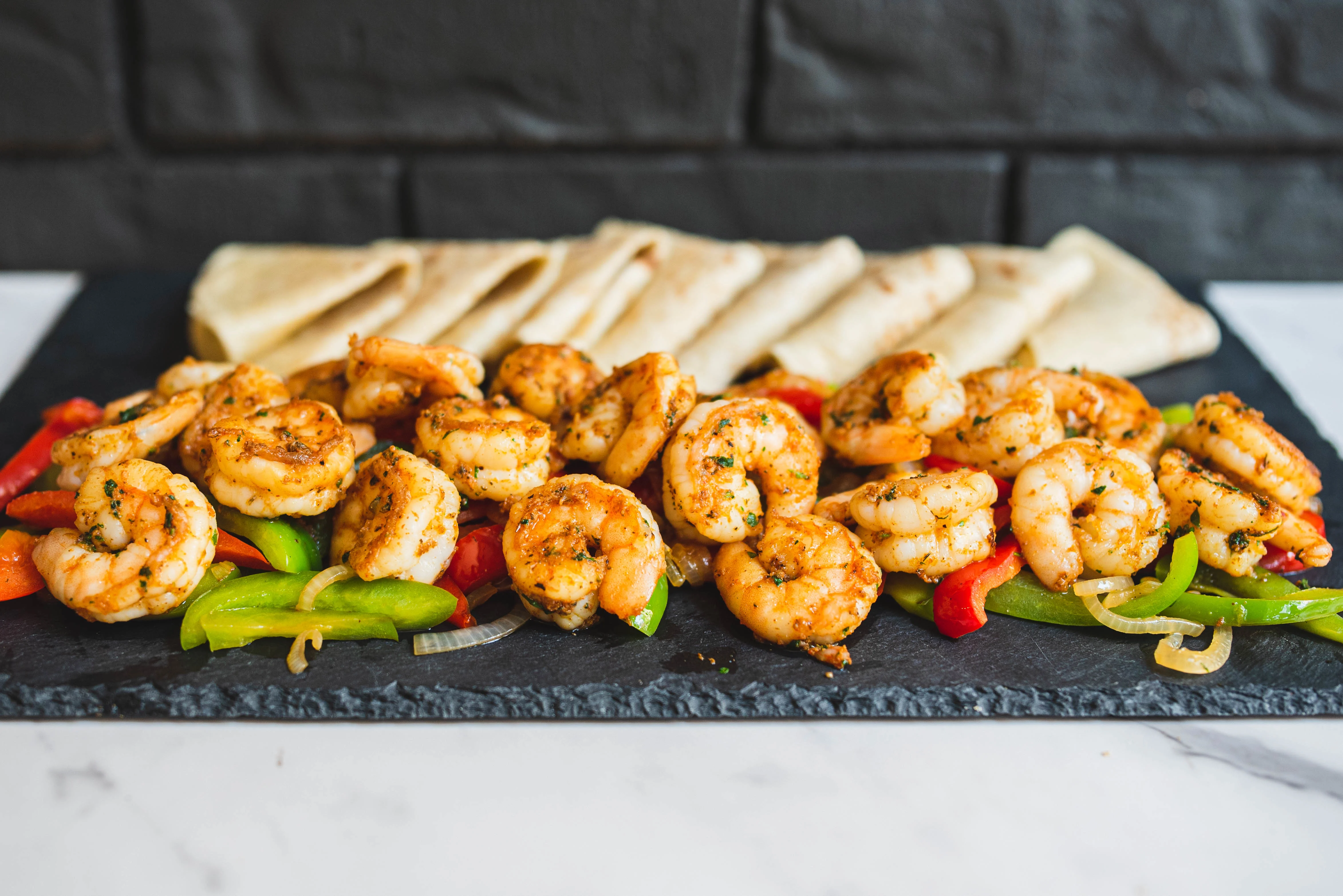 Delicious Shrimp Fajitas | Cooking Professionally
