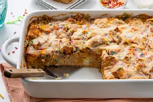Birthday Cake Casserole