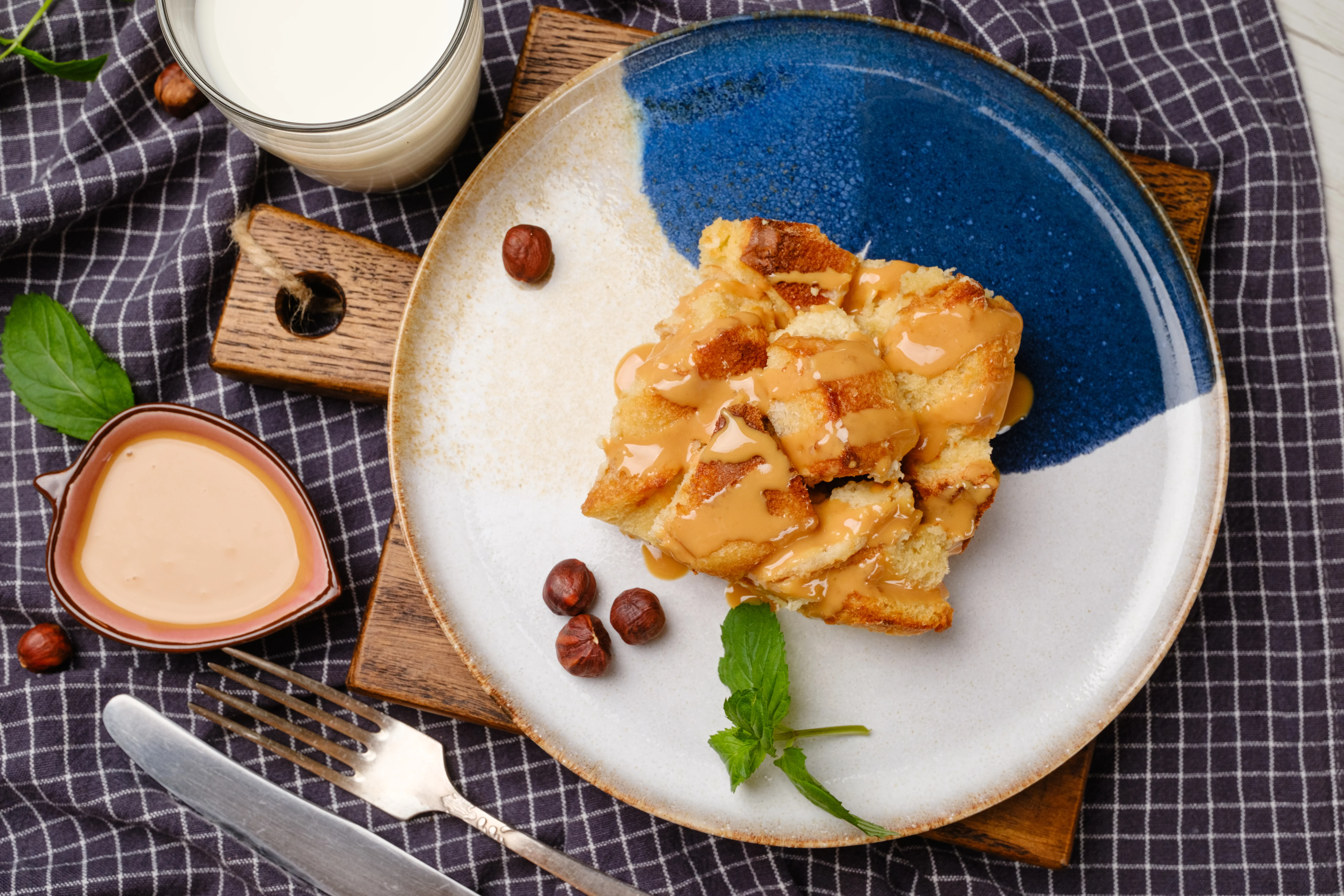 Donut Bread Pudding | Lazy Cooking
