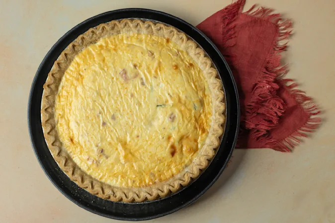 Bacon Swiss Cheesecake