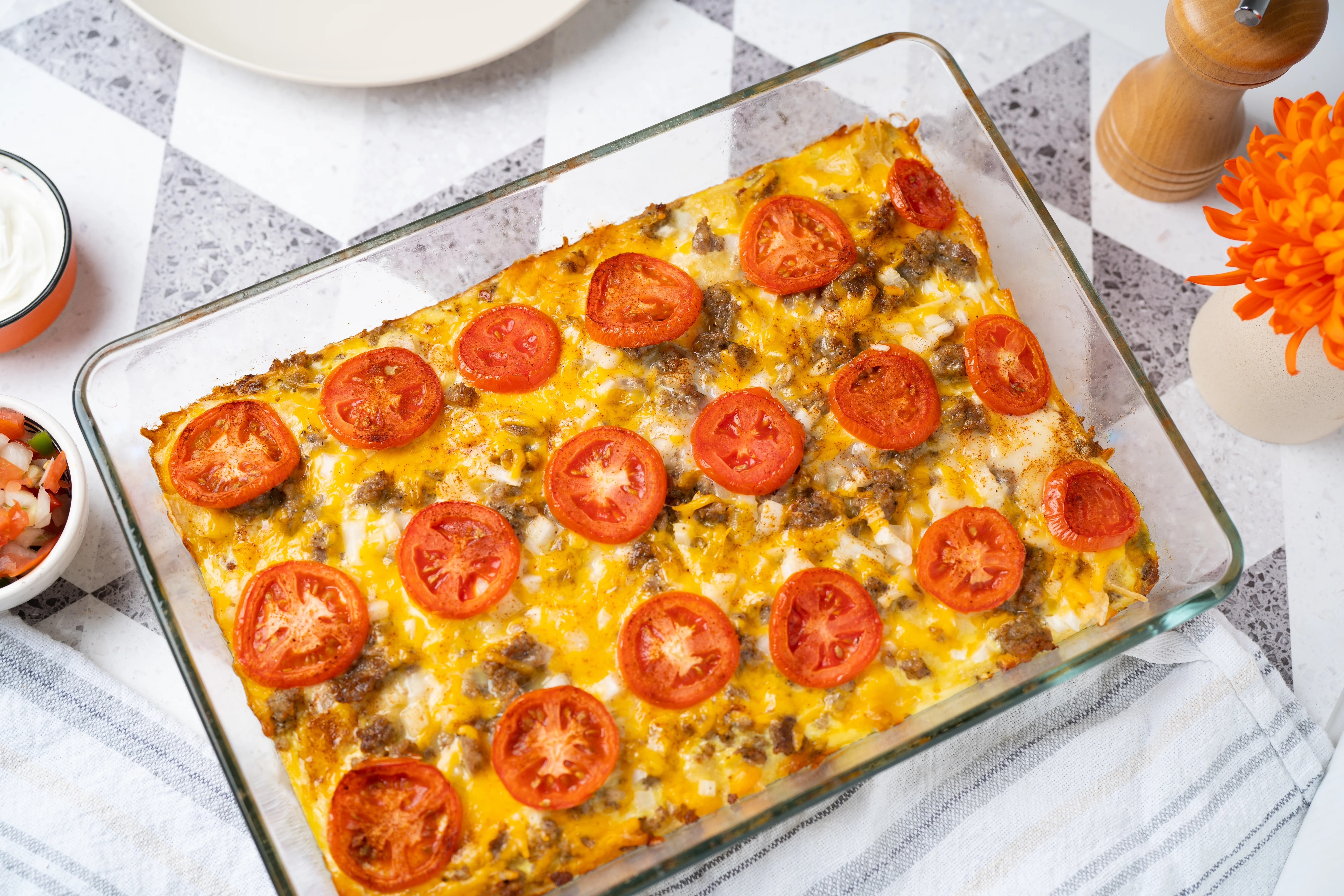 Texas Two-Step Breakfast Casserole | Cooking Professionally