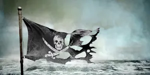 How did the pirate call his mother? image