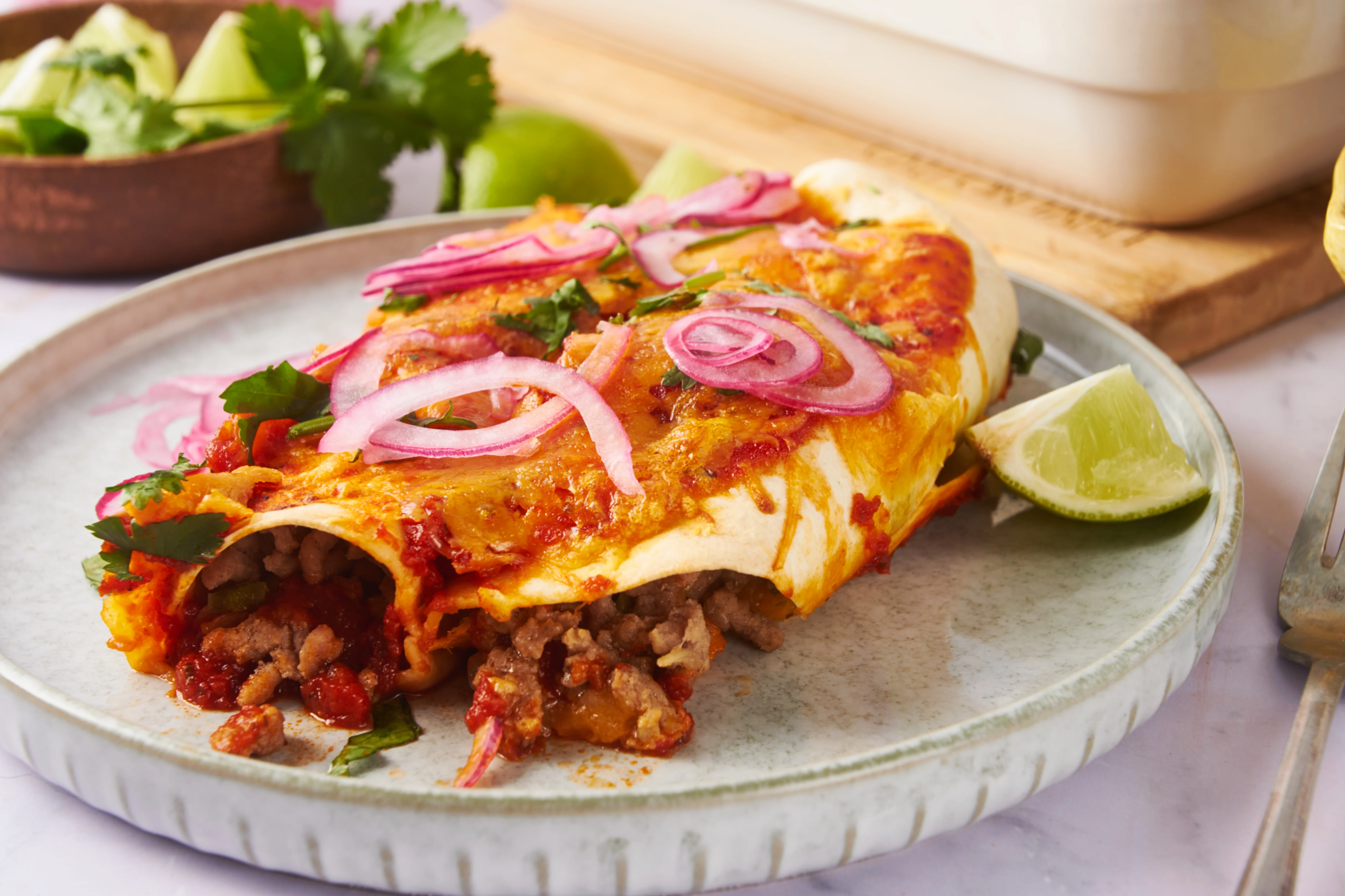 Cheesy Beef Enchiladas | Command Cooking