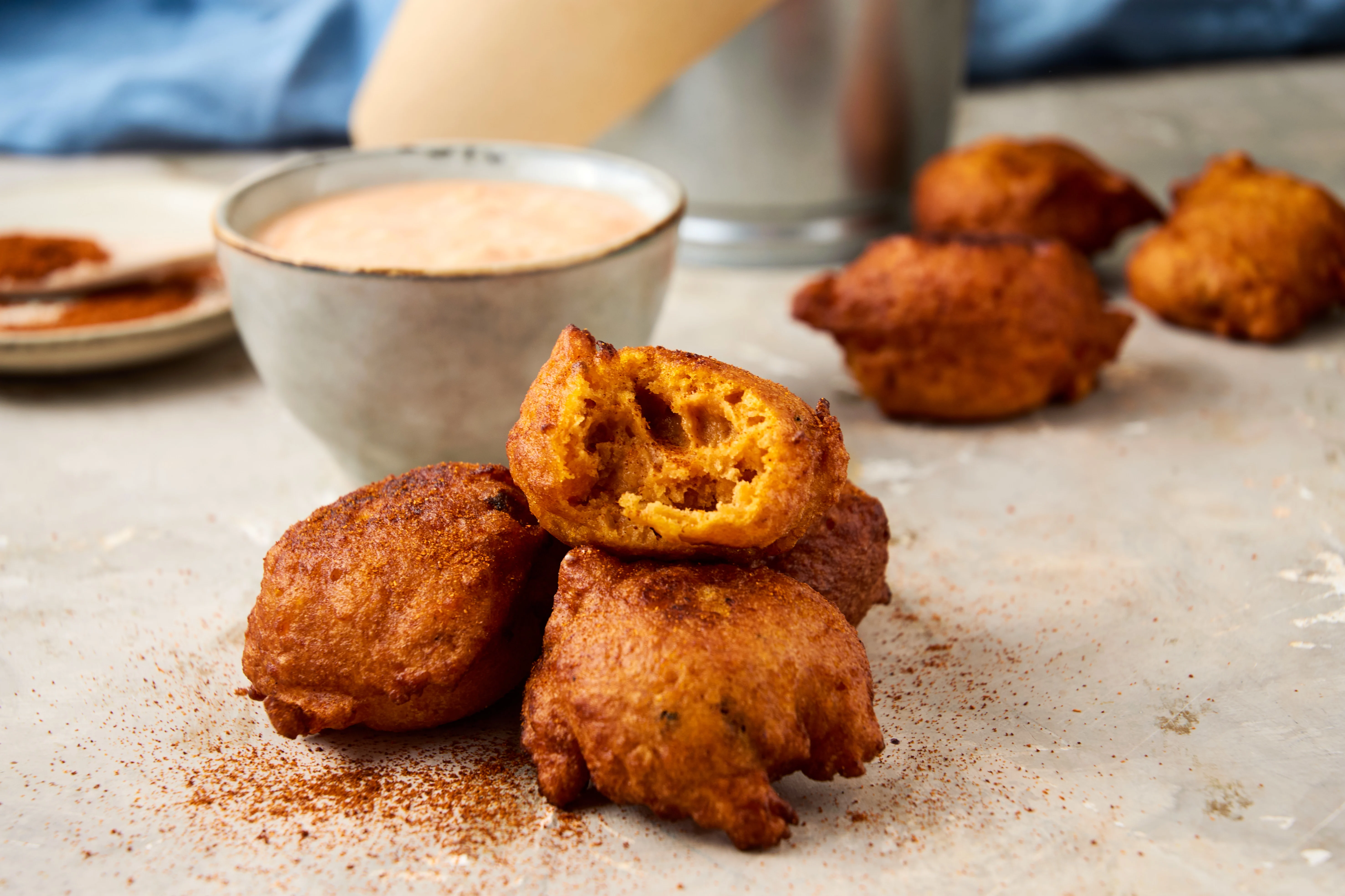 Spiced Pumpkin Fritters | Cooking Professionally
