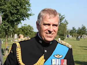 Prince Andrew at the National Memorial Arboretum